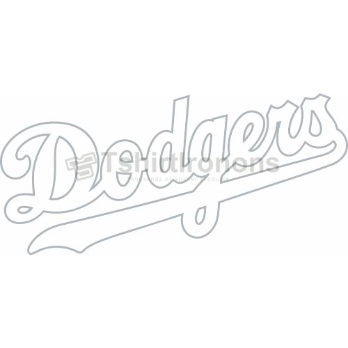 Los Angeles Dodgers T-shirts Iron On Transfers N1658 - Click Image to Close